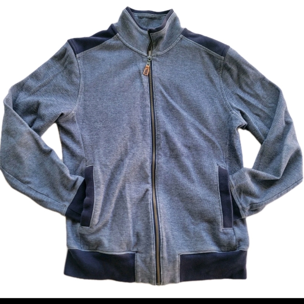 Banana Republic Men's Blue and Gray Lightweight Jacket